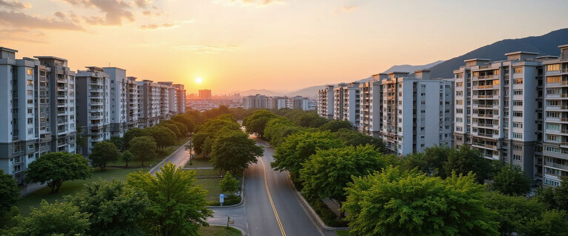 新竹市北區住宅區景觀