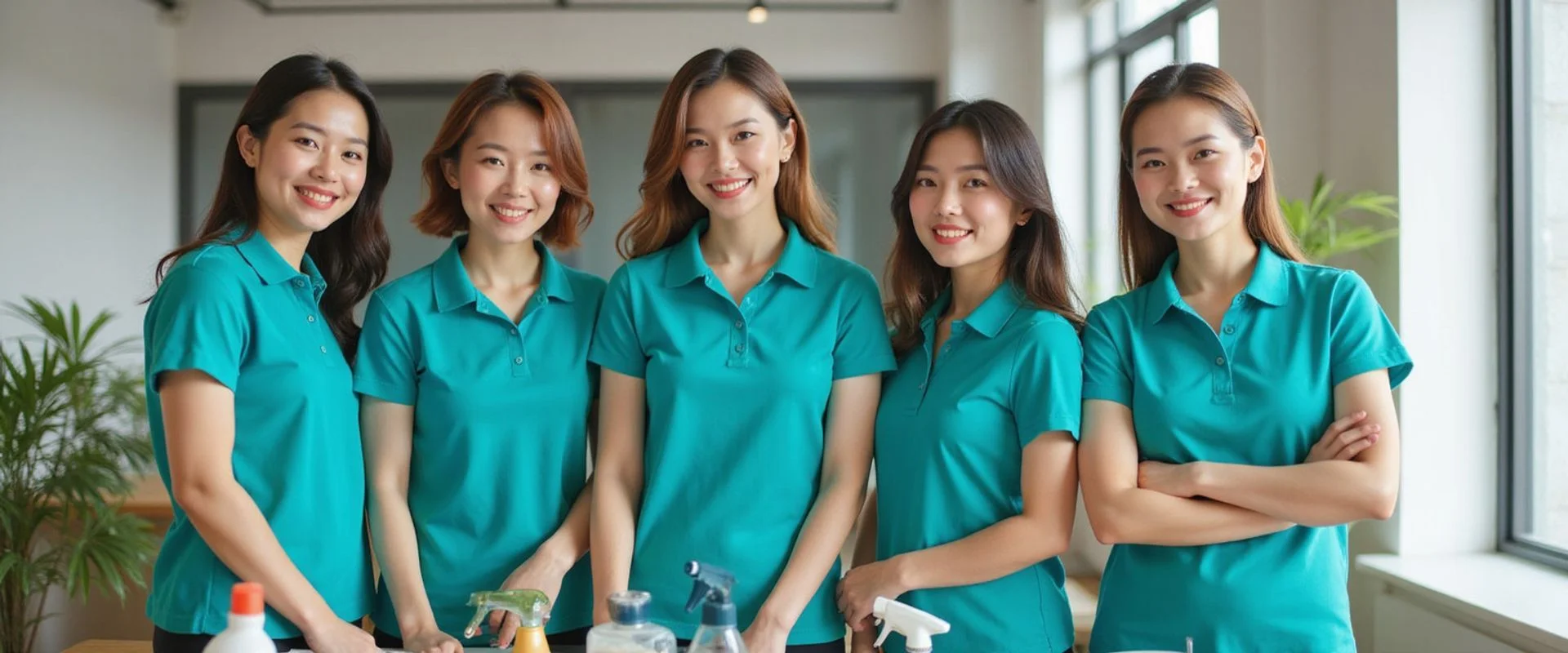 極淨居家清潔專業團隊合照